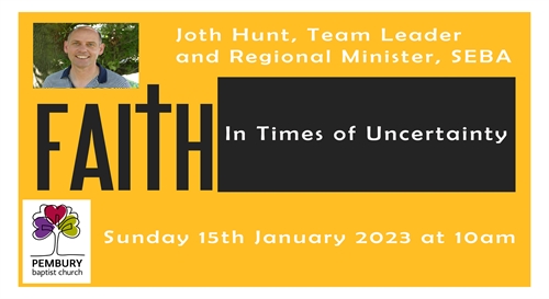 Faith in Times of Uncertainty