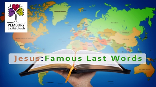 Jesus Famous Last Words