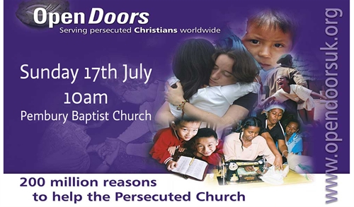 Open Doors Sunday